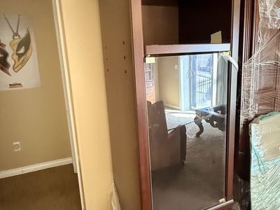 Cherry Finish Armoire / Storage Cabinet