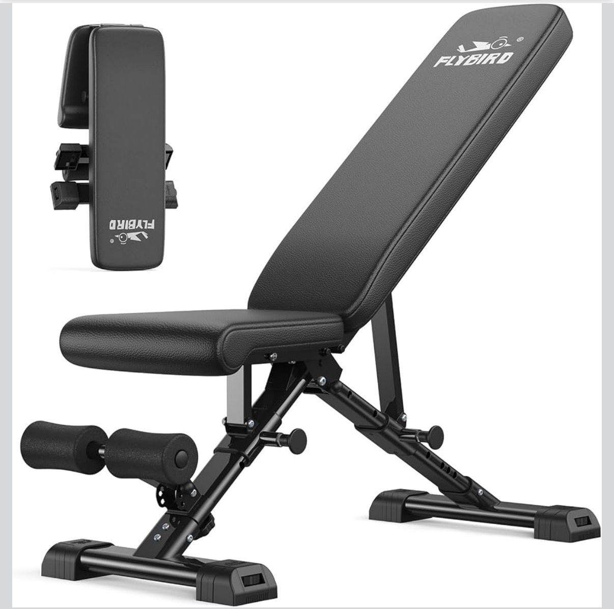 FLYBIRD Adjustable & Foldable Weight Bench