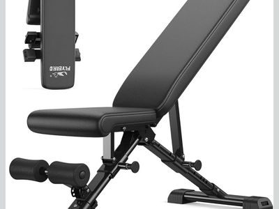 FLYBIRD Adjustable & Foldable Weight Bench