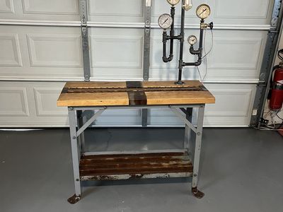 Vintage Industrial Table