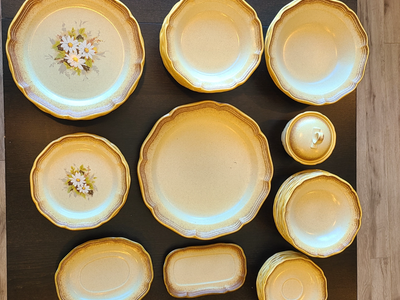 Mikasa Whole Wheat Clay Dining Set Made in Japan