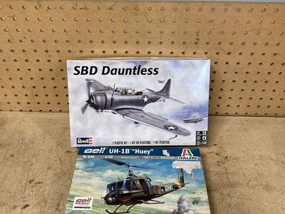 Plastic models. Military both for $30