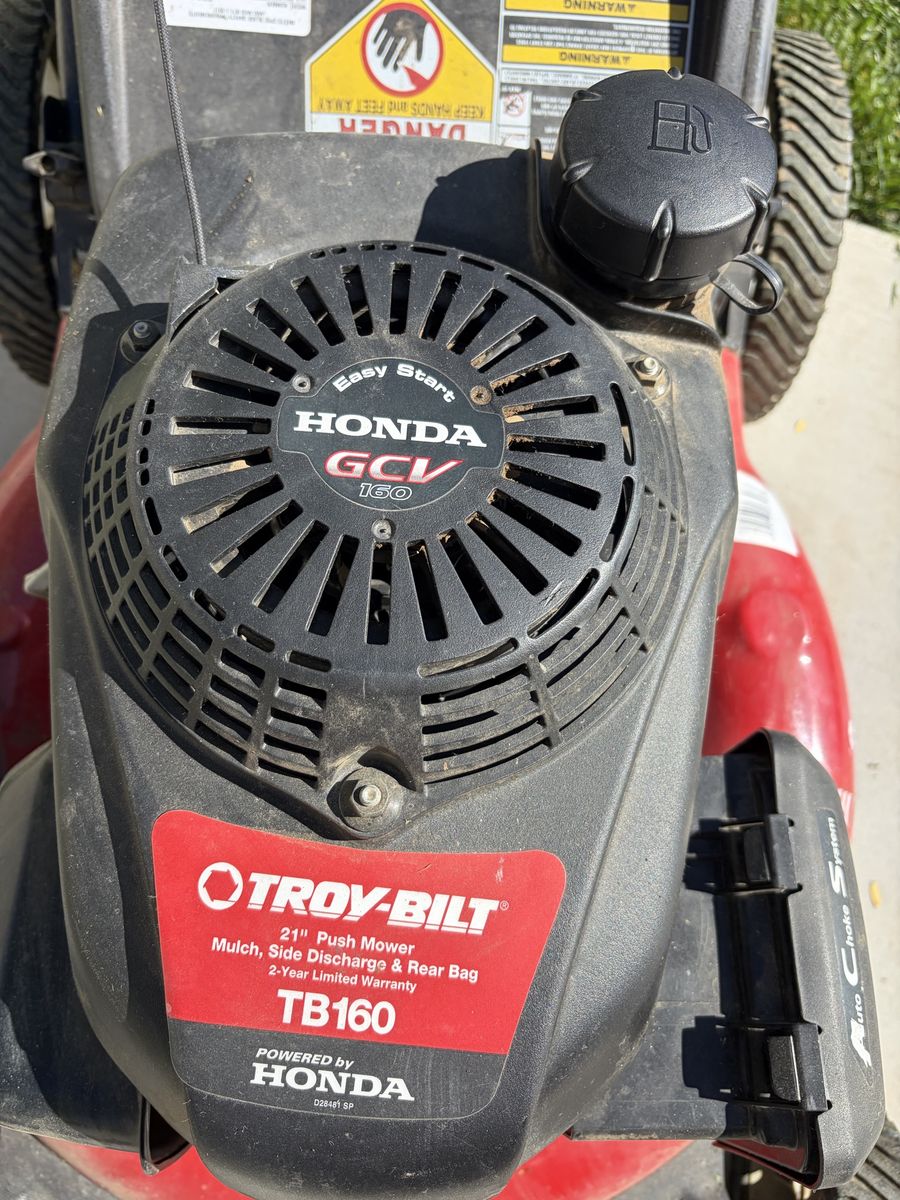 Honda/Troy Bilt 160cc Push Mower