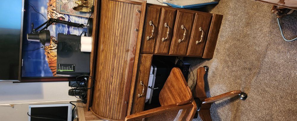 Vintage Rolltop Desk
