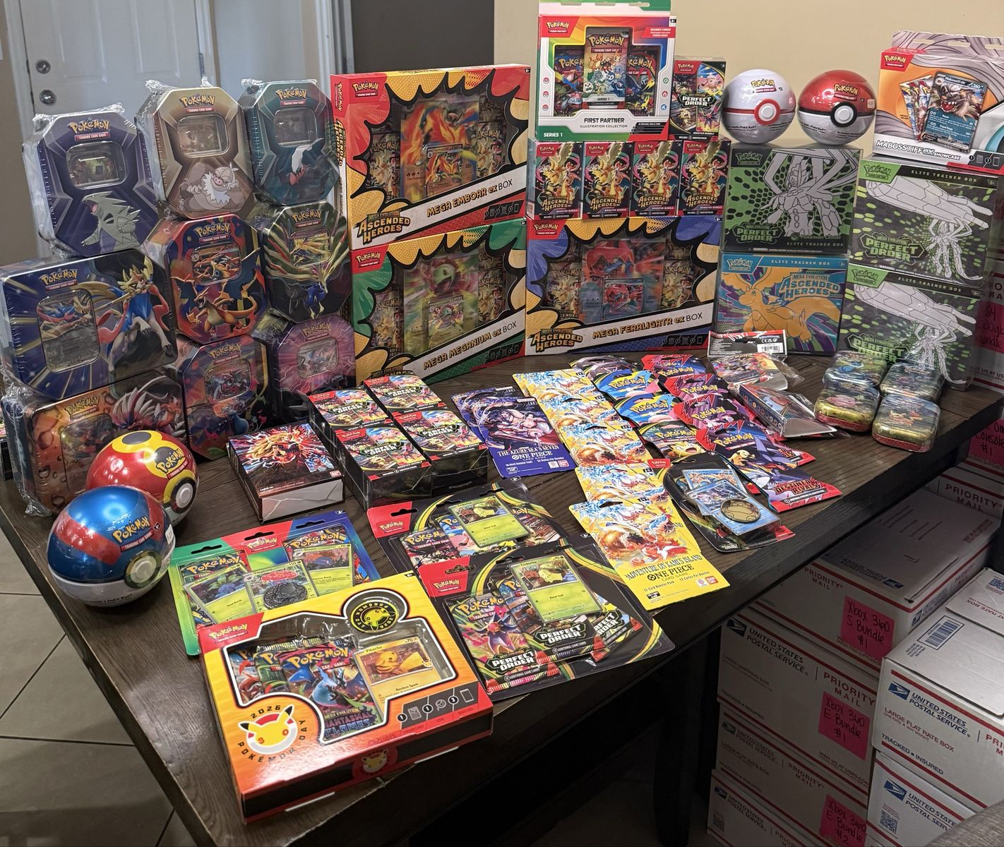 Pokemon ETBs & Booster packs - FOR SALE OR TRADE!!