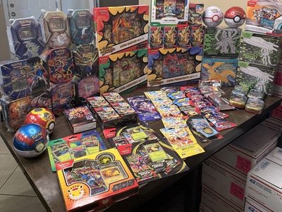 Pokemon ETBs & Booster packs - FOR SALE OR TRADE!!
