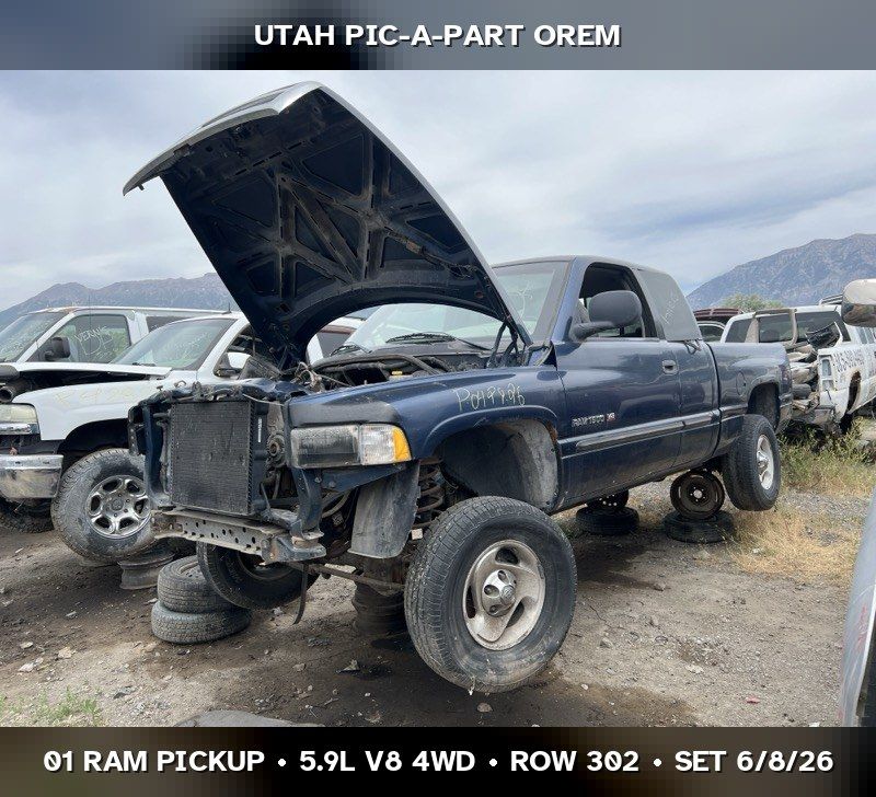 2001 Dodge Ram Pickup Parts - UTPAP Orem