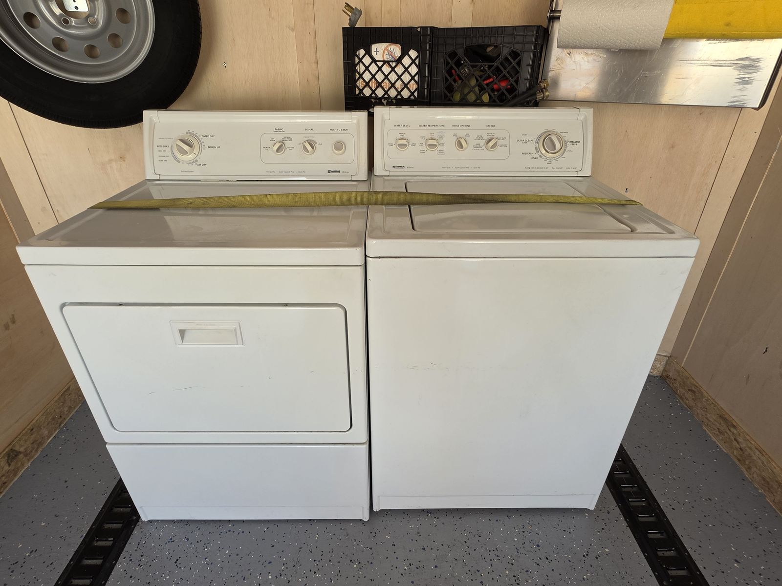 Kenmore 90 series washer & electric dryer