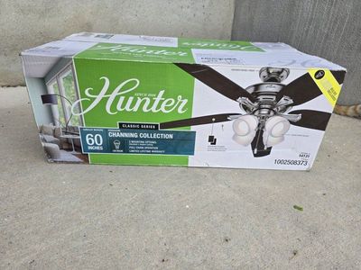 Hunter ceiling fan 60 inch Channing collection