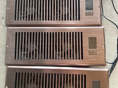 AC Infinity AIRTITAN Smart Register Booster Fans - Lot of 3