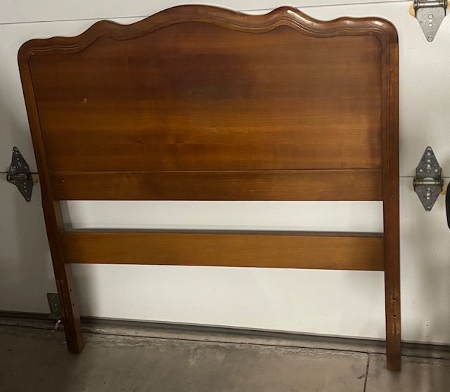 Antique Cherry Twin Bed Frame