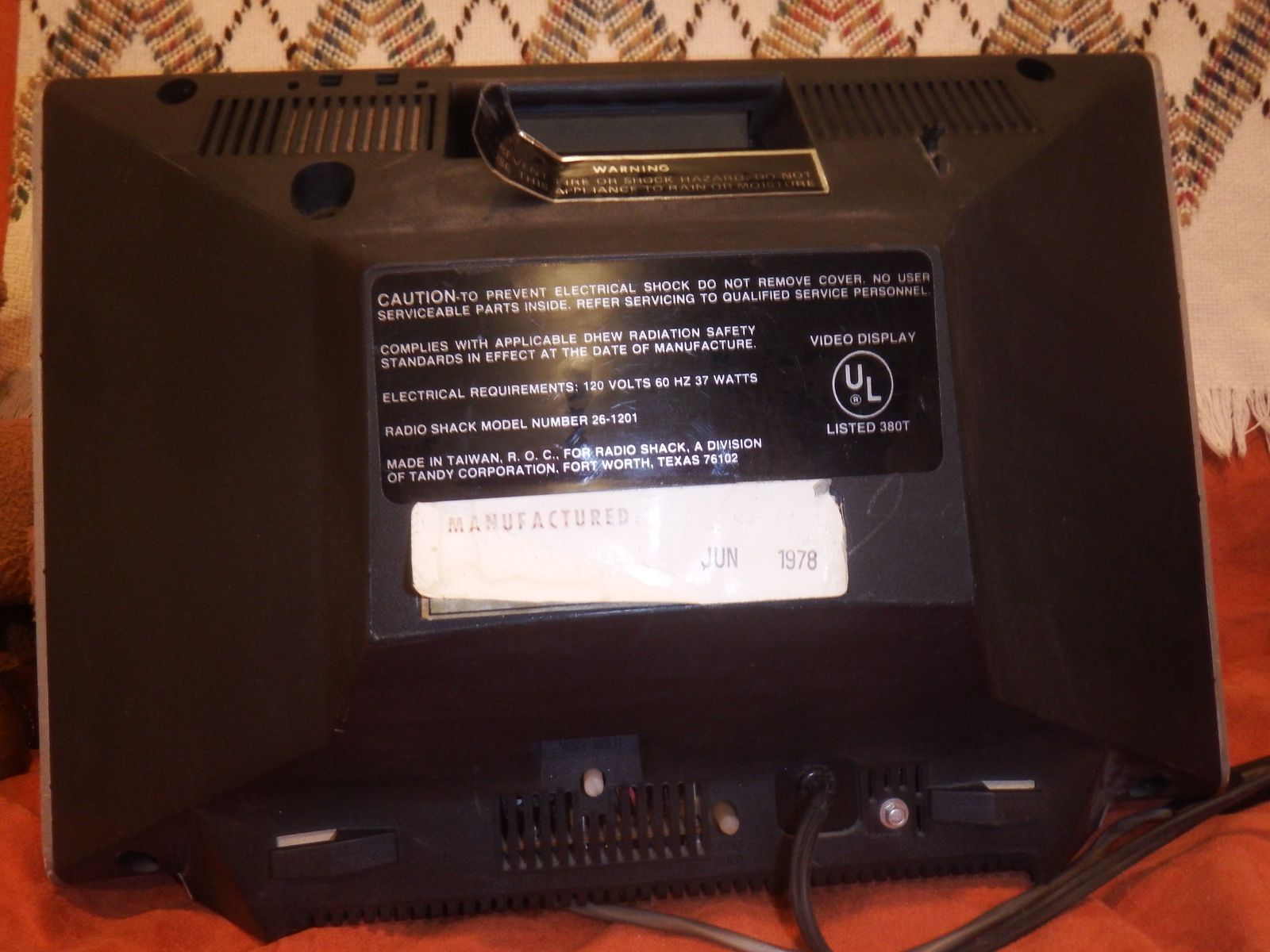 Tandy Radio Shack TRS-80 Computer with Screen Printer