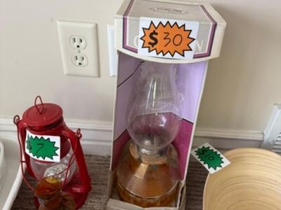 Vintage Oil Lamp – New in Original Box