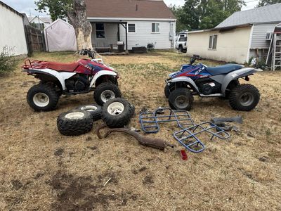 2 stroke Polaris 2x4 4 wheelers