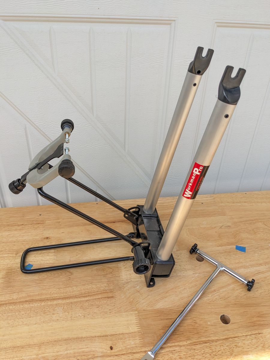Minoura WorkmanPro Bicycle Wheel Truing Stand - mountain, road, street, bmx, gravel, urban bike wheels