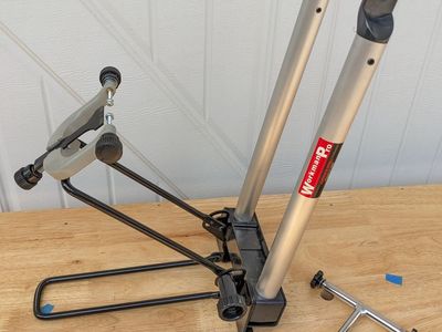 Minoura WorkmanPro Bicycle Wheel Truing Stand - mountain, road, street, bmx, gravel, urban bike wheels