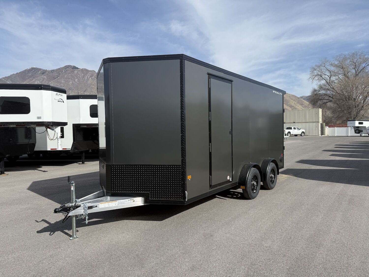 2026 Alcom Stealth 7.4x16 UTV TRUE 7' INTERIOR WIDTH
