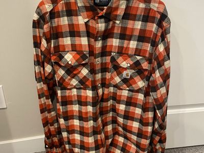 Men’s Carhardt - Rugged Flex- Relaxed Fit Flannel - Large