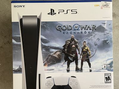 Sony PlayStation 5 Console with God of War: Ragnarok Bundle
