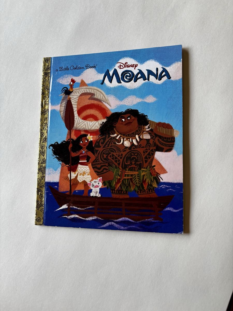 Disney Moana Little Golden Book - Classic Children's Storybook