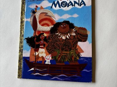 Disney Moana Little Golden Book - Classic Children's Storybook