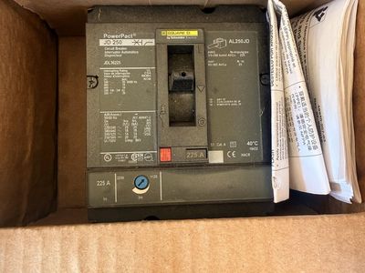 Schneider Electric PowerPact JD250 Circuit Breaker