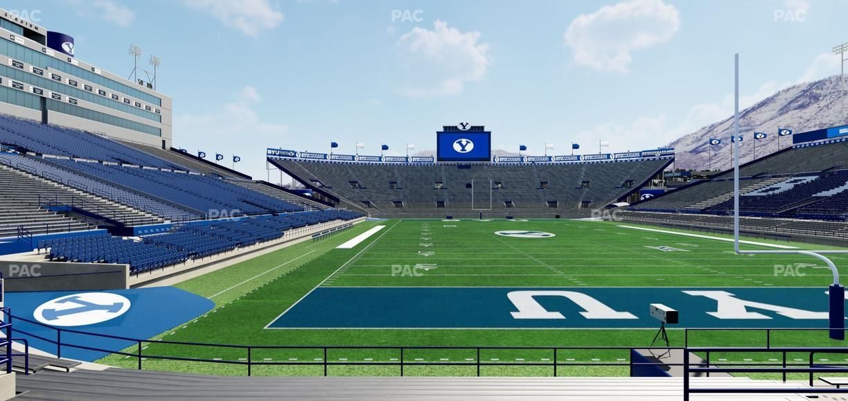 BYU vs Notre Dame 2 Tickets - Section 46 Row 2