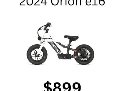2 Orion e-bikes