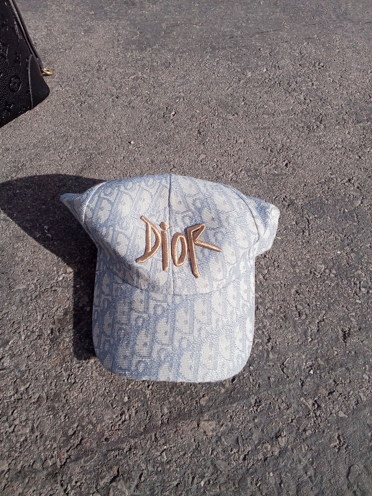 Dior soft material women's hat