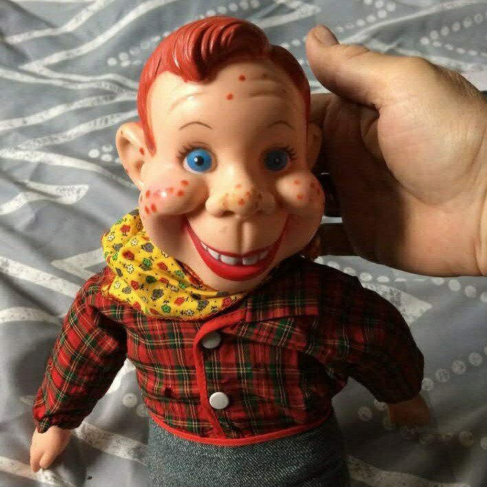 HOWDY DOODY DOLL 1980'S--Good Condition--Great Col
