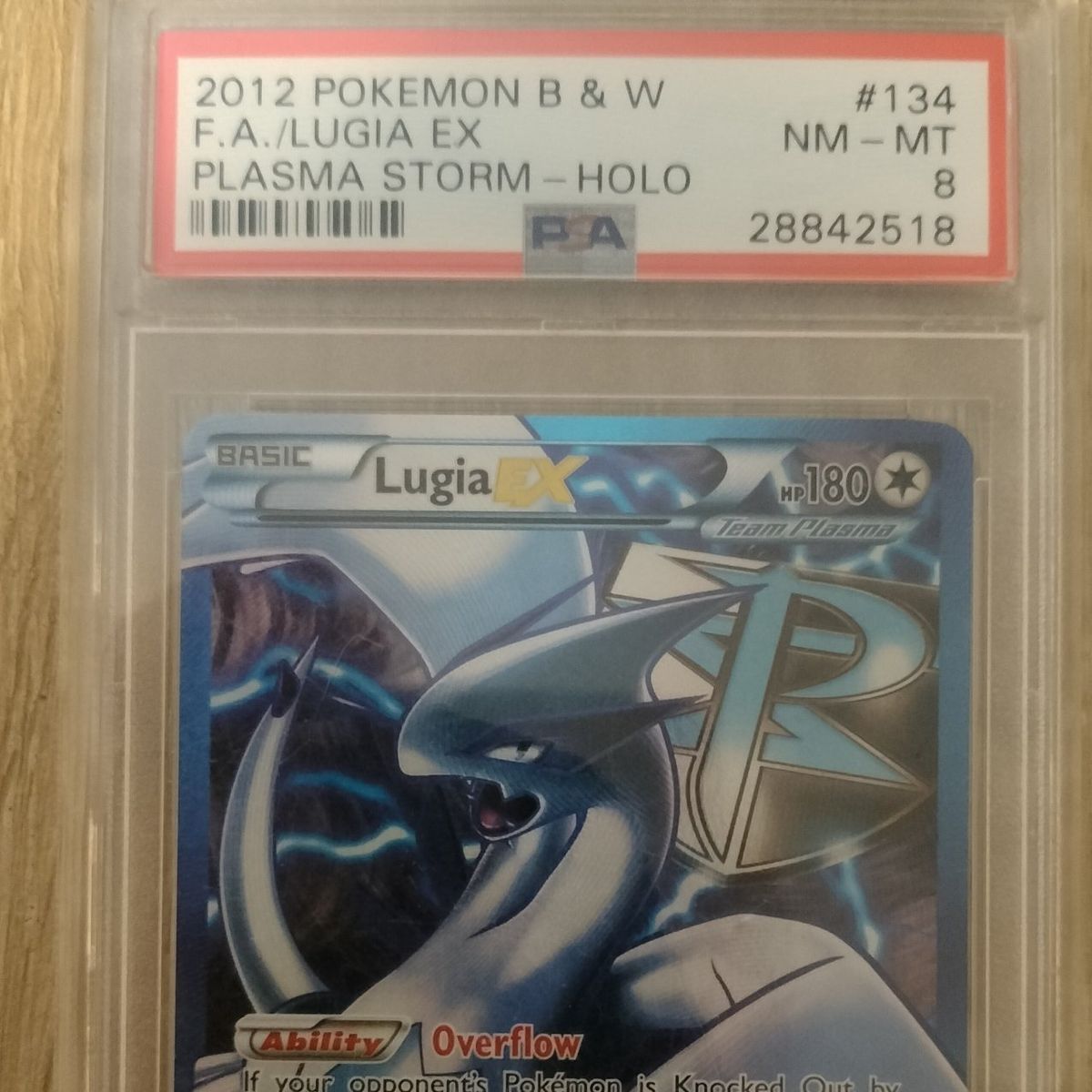 Pokemon PSA 8 Lugia