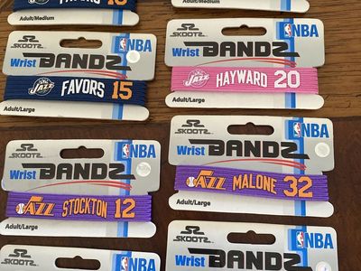 Utah Jazz Wrist Bands