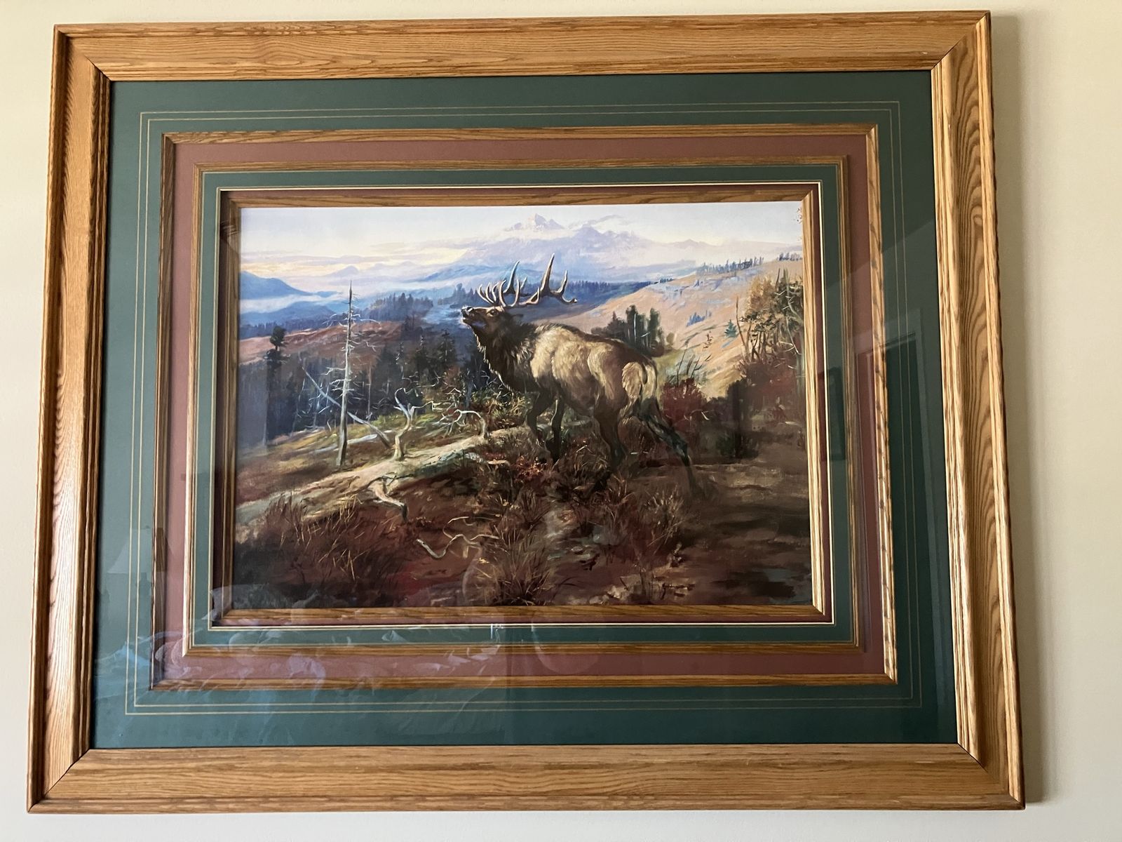King of the mountain art