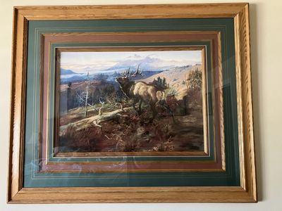 King of the mountain art