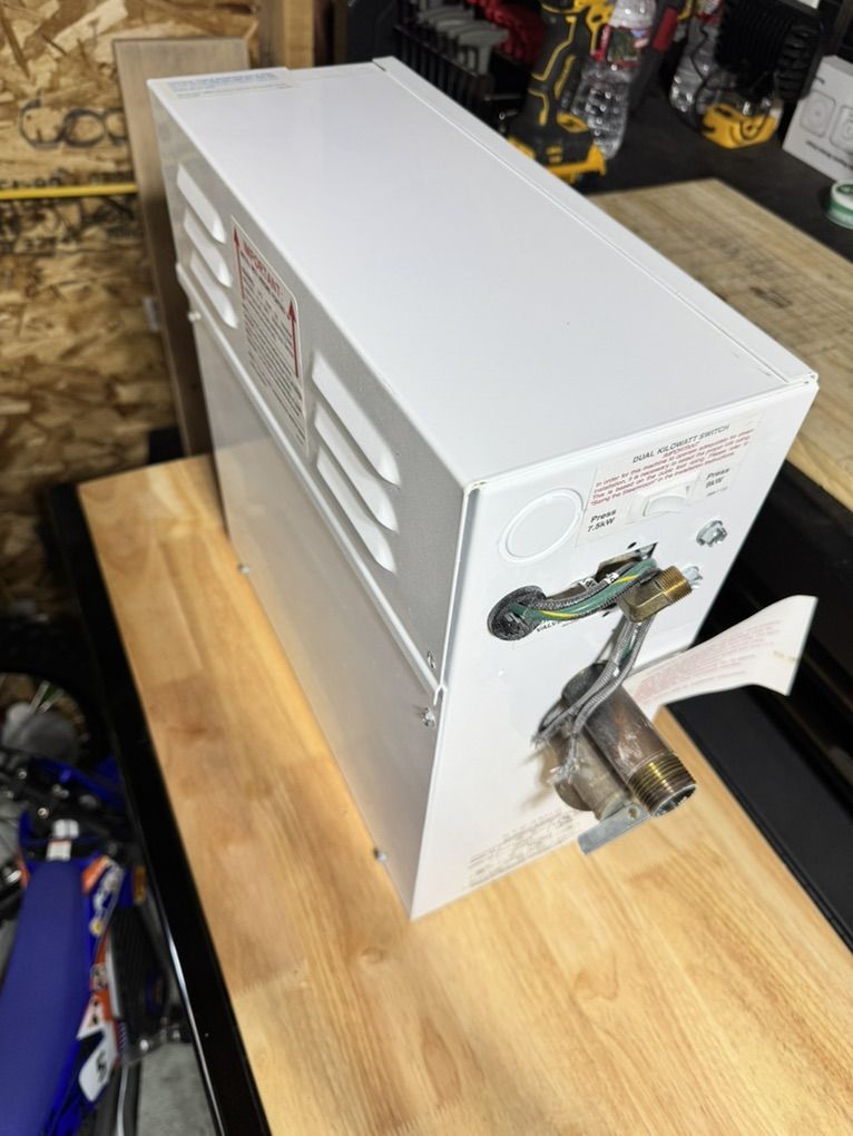 Mr. Steam Shower Generator – Working