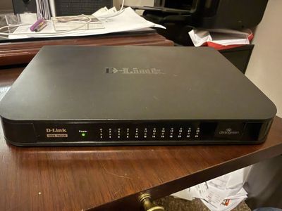 D-Link 24 Port Network Switch/Hub
