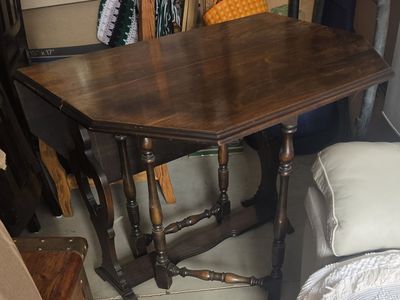 3 antique tables