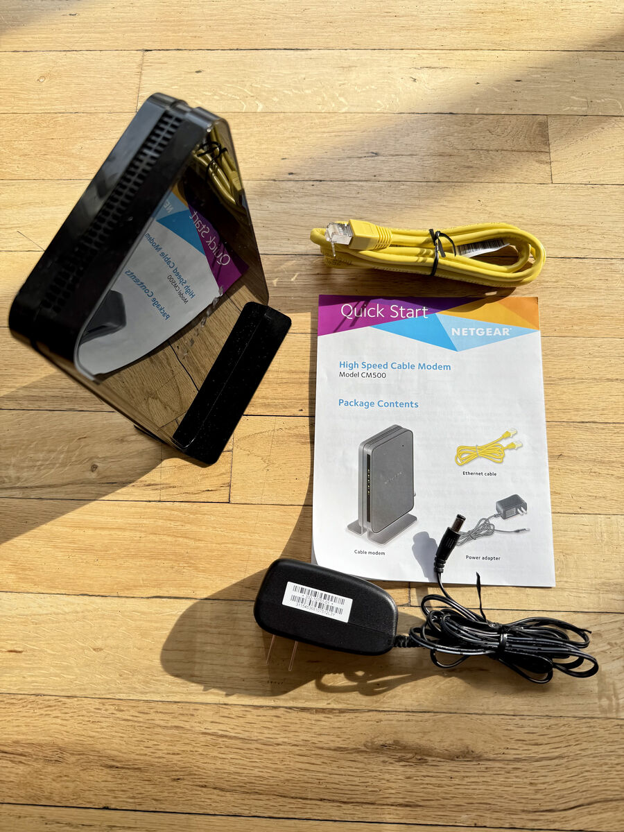 Netgear CM500 Cable Modem - Used Like New