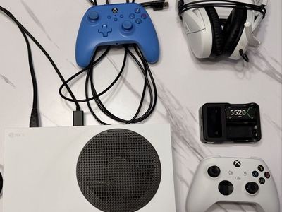 Xbox Series S Console Bundle with 2 Controllers, Headset & Battery Charger
