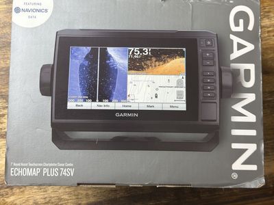 Garmin ECHOMAP Plus 74sv – Brand New, Factory Sealed