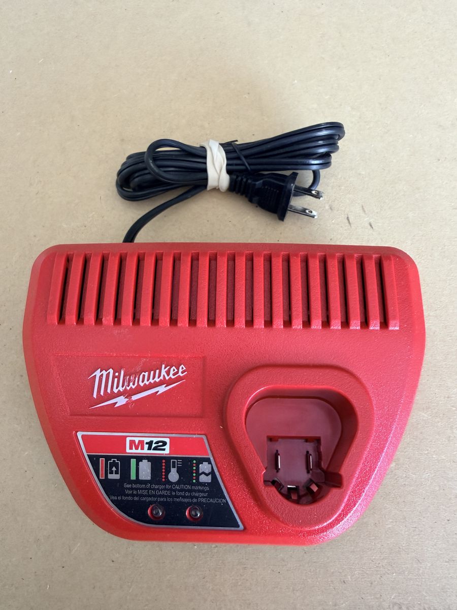 Milwaukee 48-59-2401 M12 12-Volt Lithium-Ion Battery Charger | Charger Only 2- instock