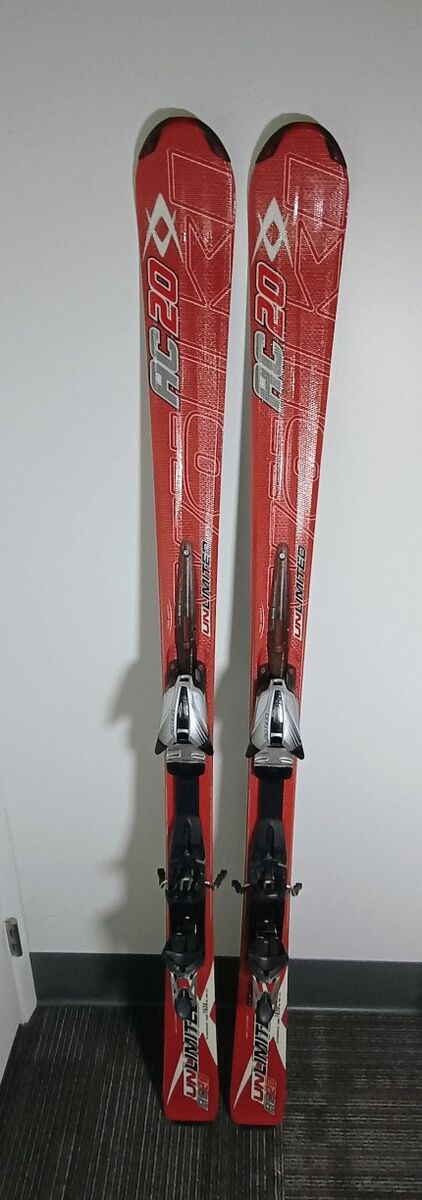 163cm Volkl Unlimited AC20 Ski's Marker Binding's