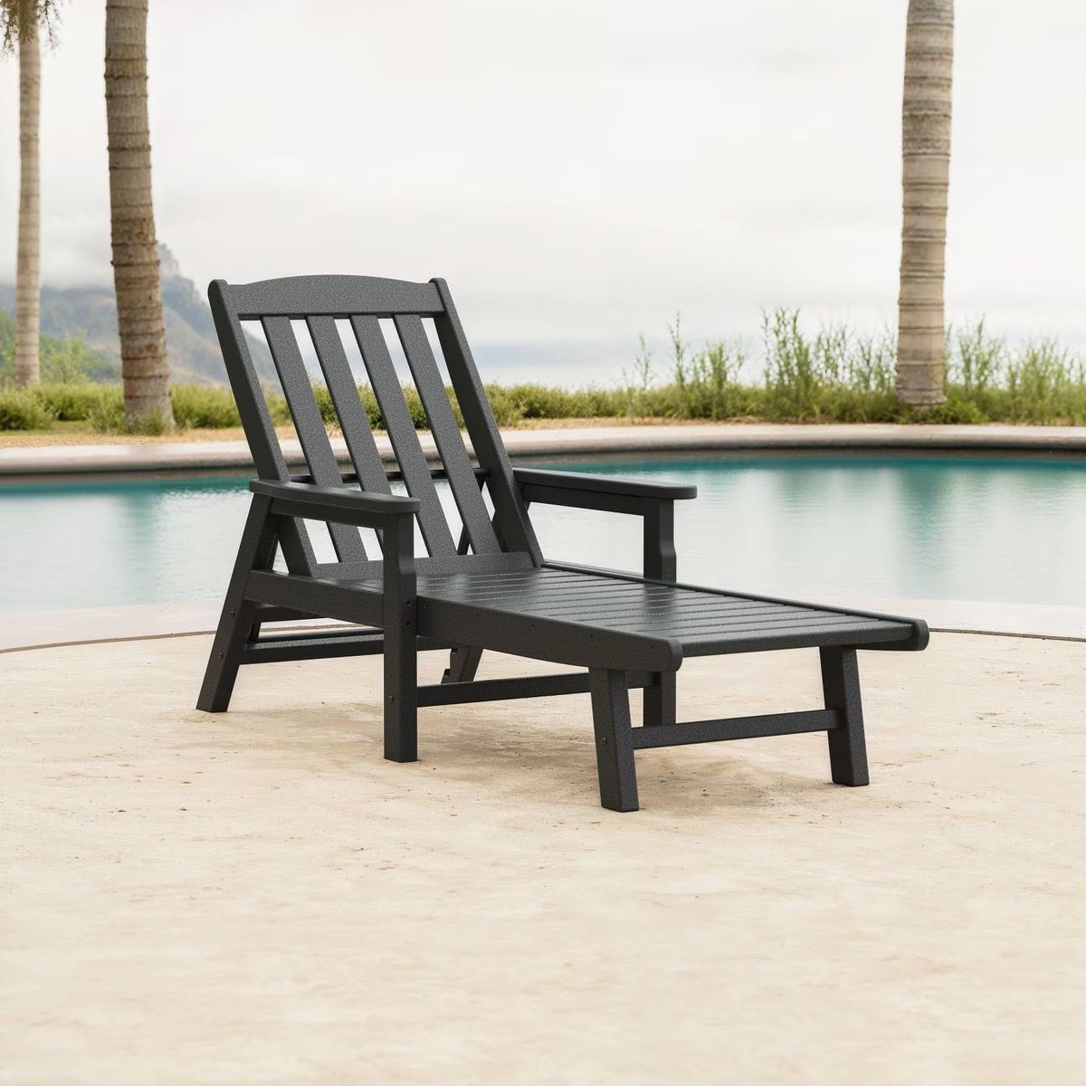POLYWOOD Gulf Shores Chaise with Arms