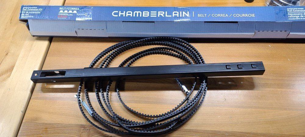 Chamberlain 7ft belt and rail end