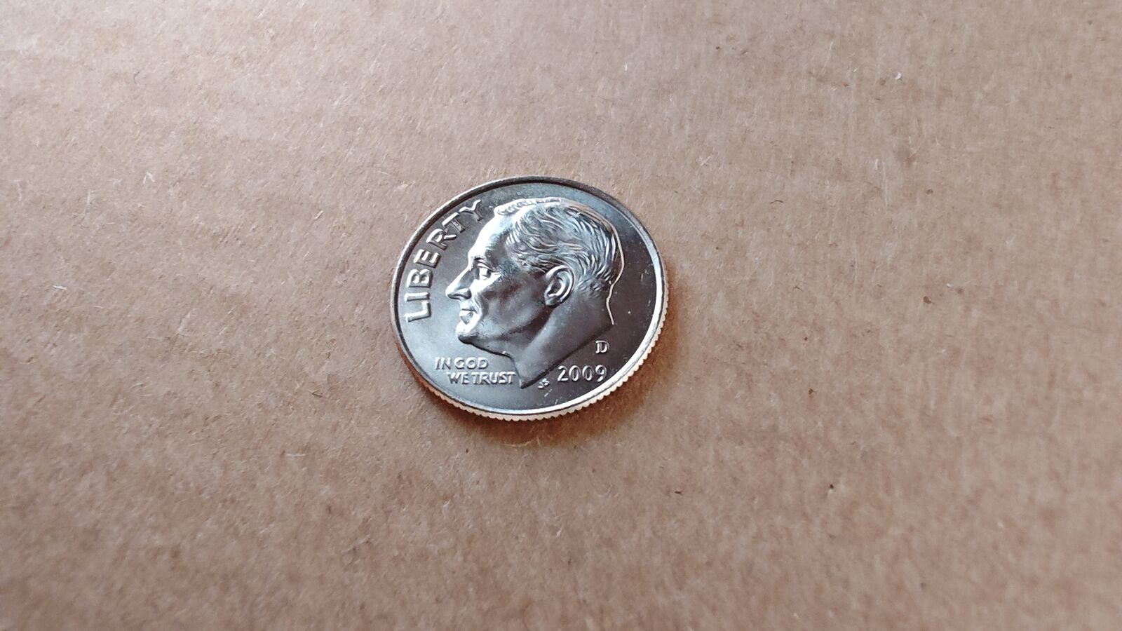 2009 D Roosevelt Dime Roll