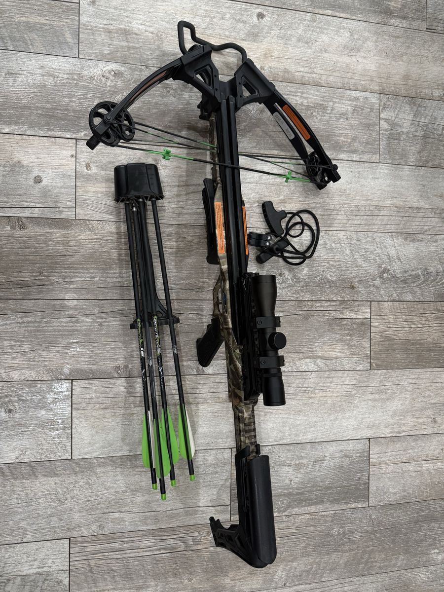 Carbon Express X-Force Blade Crossbow Package with Scope and Quiver