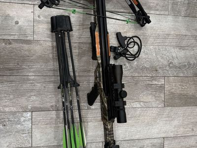 Carbon Express X-Force Blade Crossbow Package with Scope and Quiver