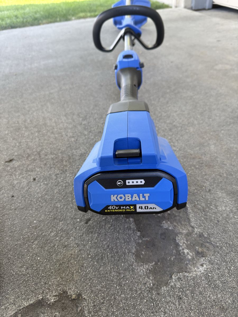 KOBALT 40V MAX 4.0Ah Brushless Cordless String Trimmer/Weed Eater - Extended Run
