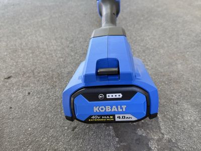 KOBALT 40V MAX 4.0Ah Brushless Cordless String Trimmer/Weed Eater - Extended Run