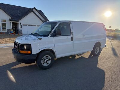 2012 GMC Van with Commercial Carpet Cleaning Equipment